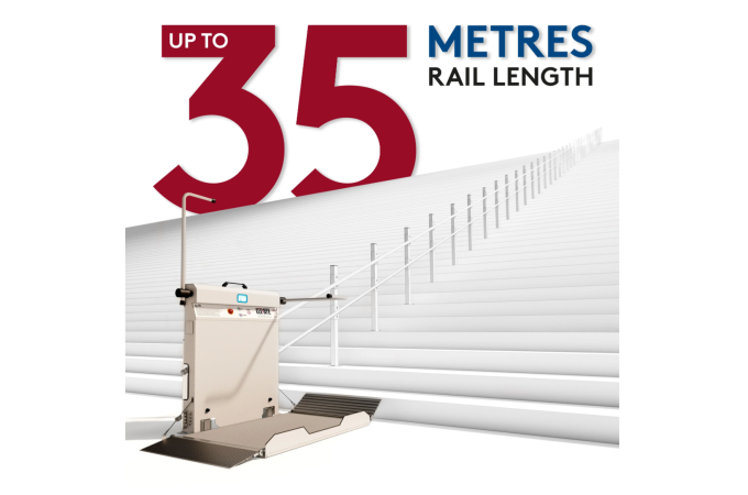 Up to 35m rail